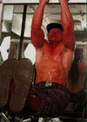 Cronos in the gym,kickin'ass!!